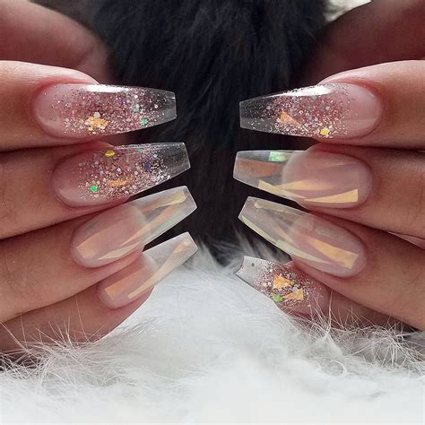 clear nails ideas|transparent nail art designs.